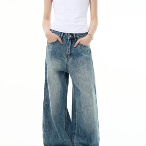 Stonewash Baggy Jeans