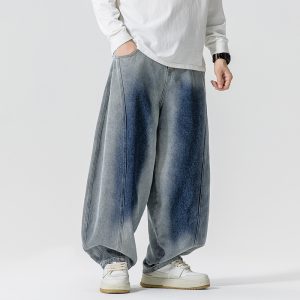 Coal Fade Baggy Jeans