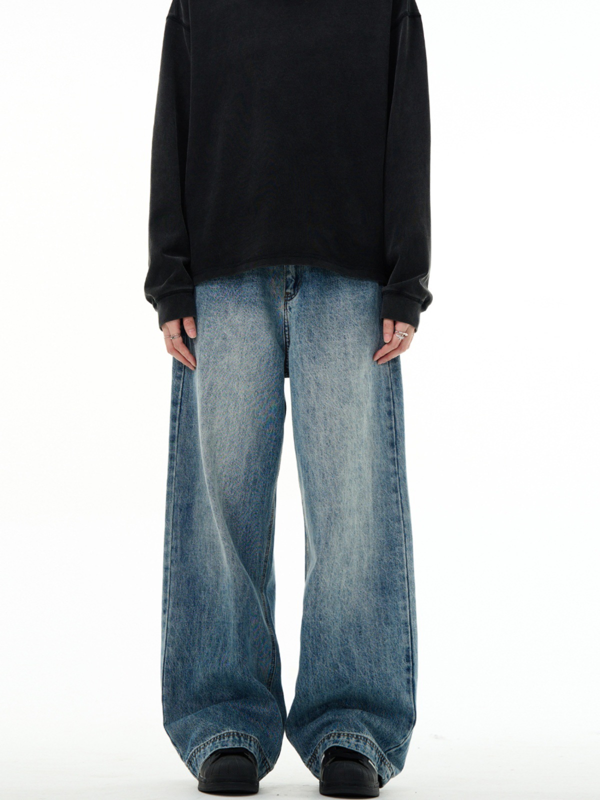 Stonewash Baggy Jeans - Image 2