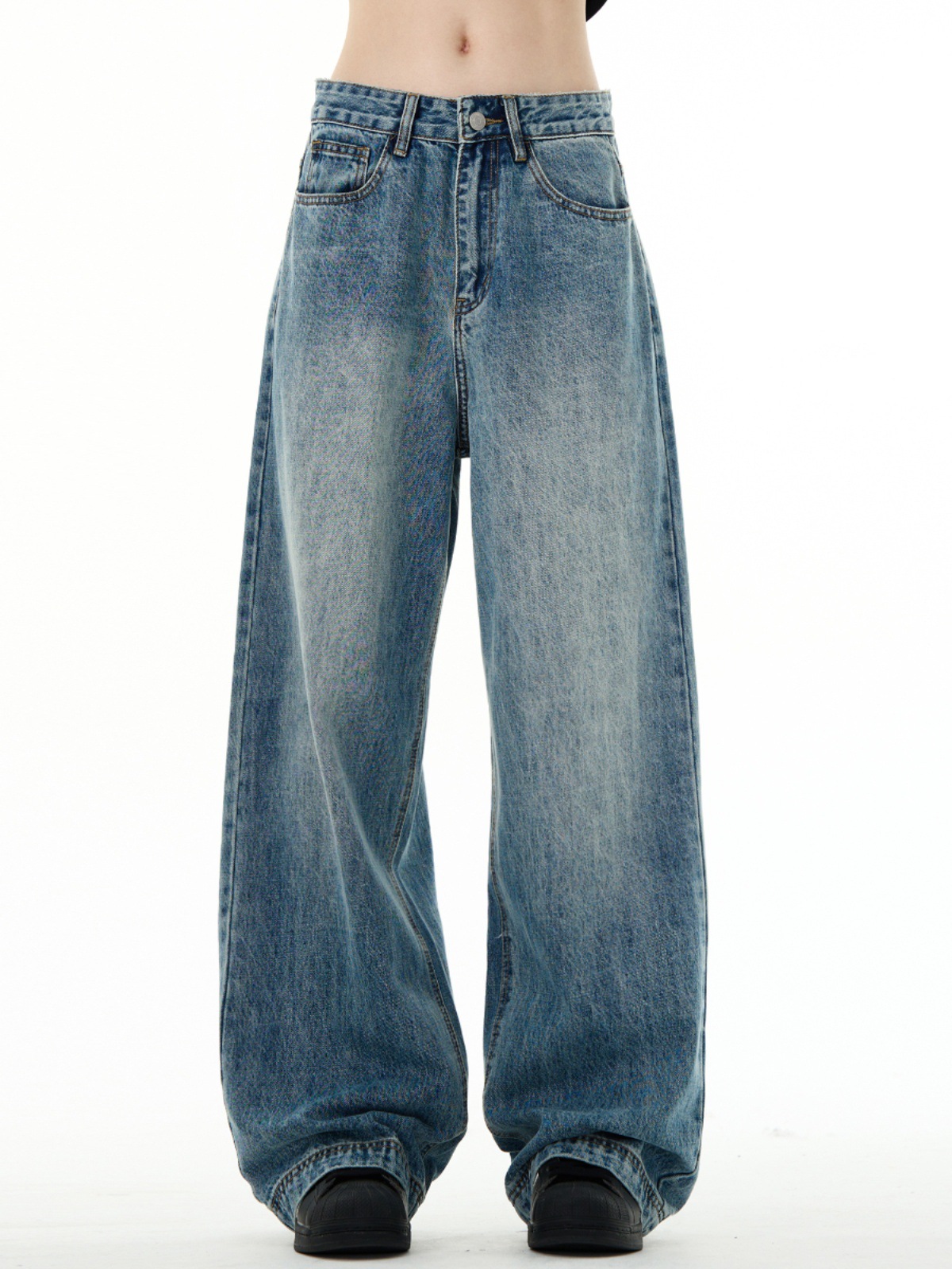 Stonewash Baggy Jeans - Image 5