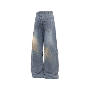 Raw Fade Straight Jeans
